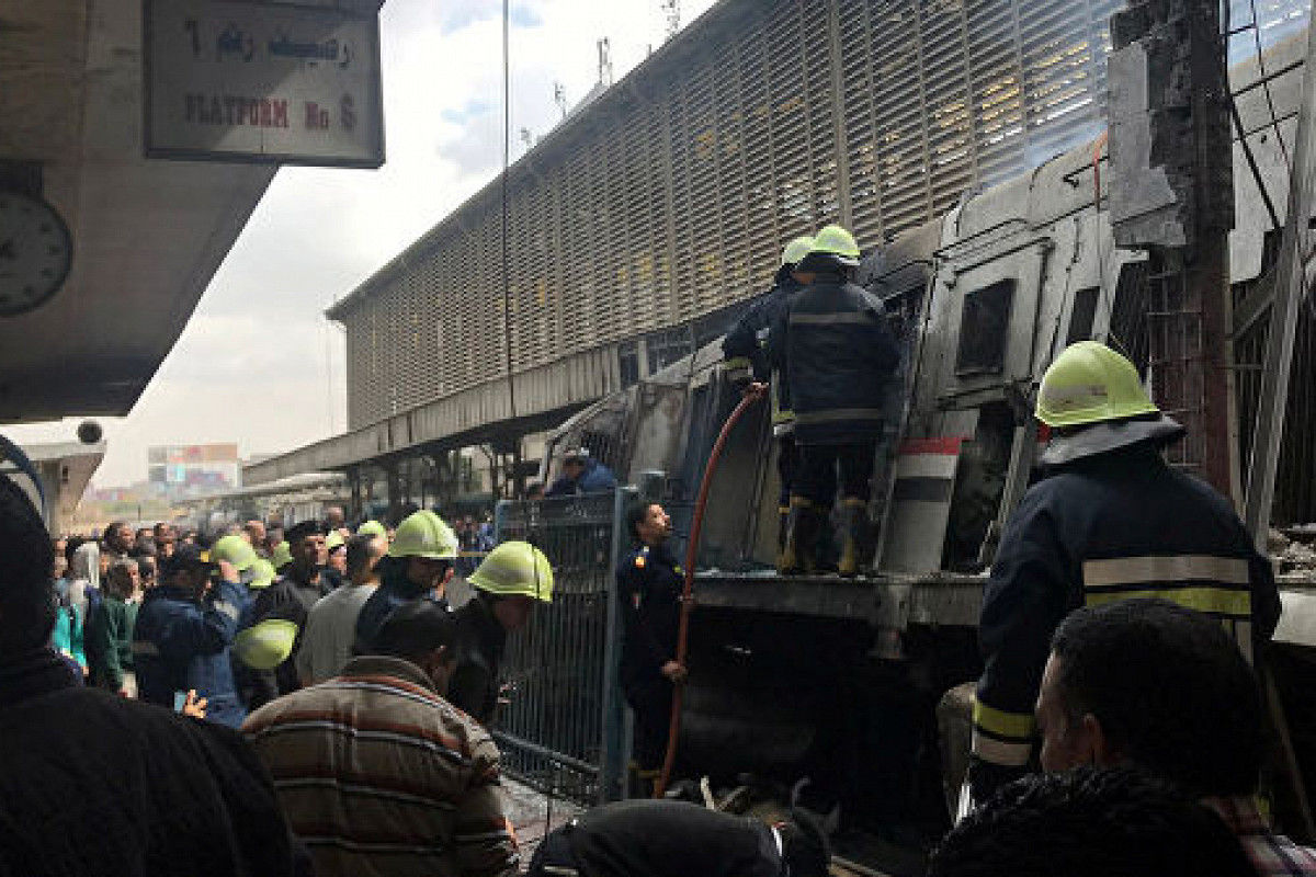 Ссора стала причиной пожара с десятками жертв в каирском поезде.