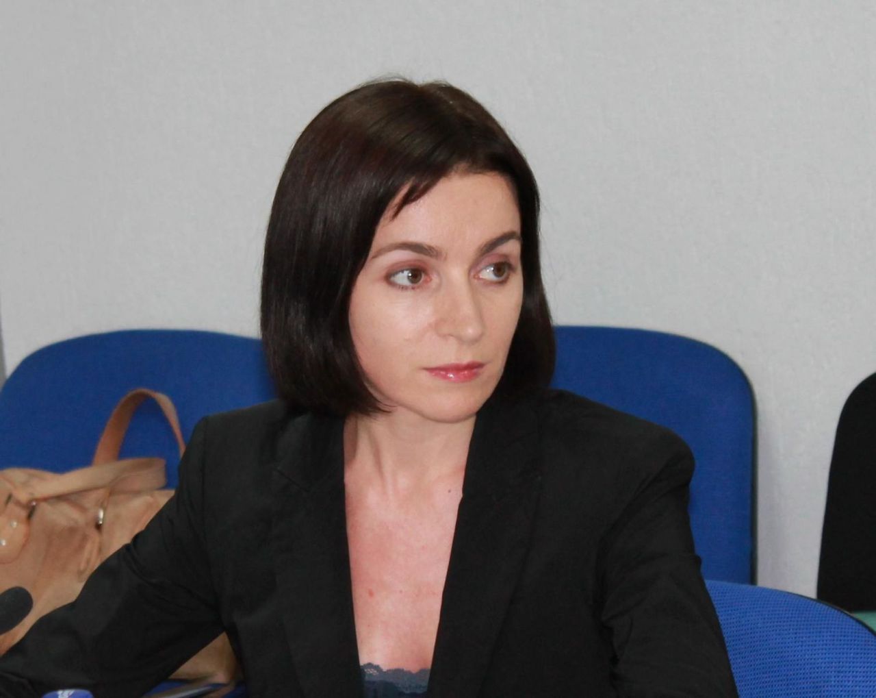 Maia Sandu, departe de a fi pregătită pentru marea politică. Foto: politics.md