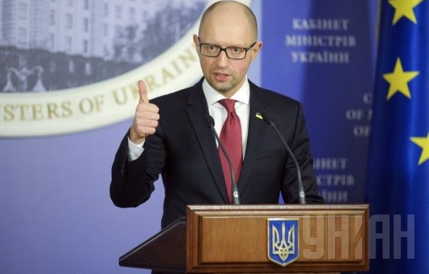 Премьер Украины Арсений Яценюк.