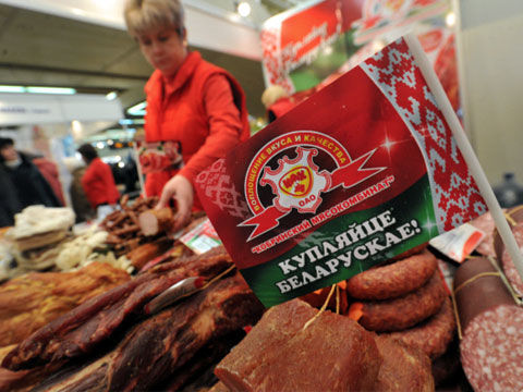 Белоруссия вводит запрет на ввоз мяса.