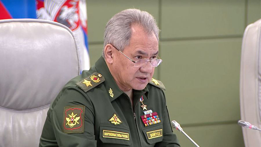 Министр обороны РФ Сергей Шойгу.