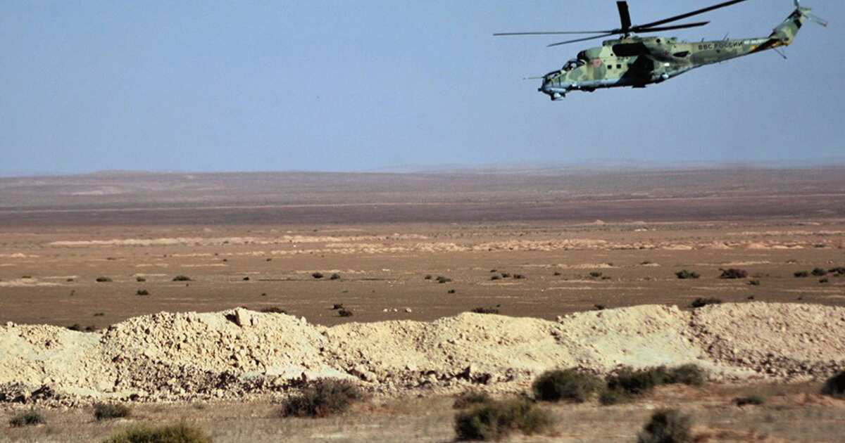 В Сирии потерпел крушение военный вертолет.