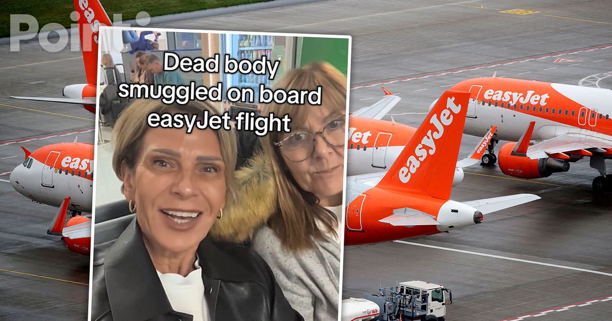 Пассажиры рейса easyJet считают, что британская семья пыталась вывезти из Испании труп.