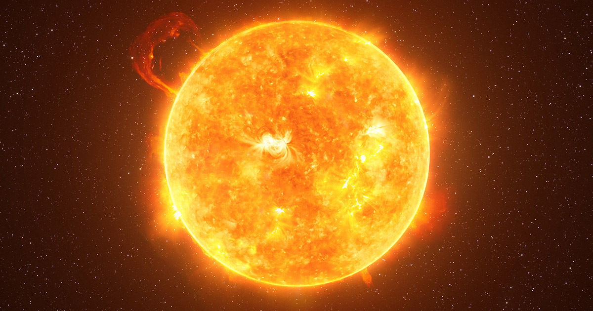 Astronomii au detectat o explozie de dimensiuni excepționale pe Soare.