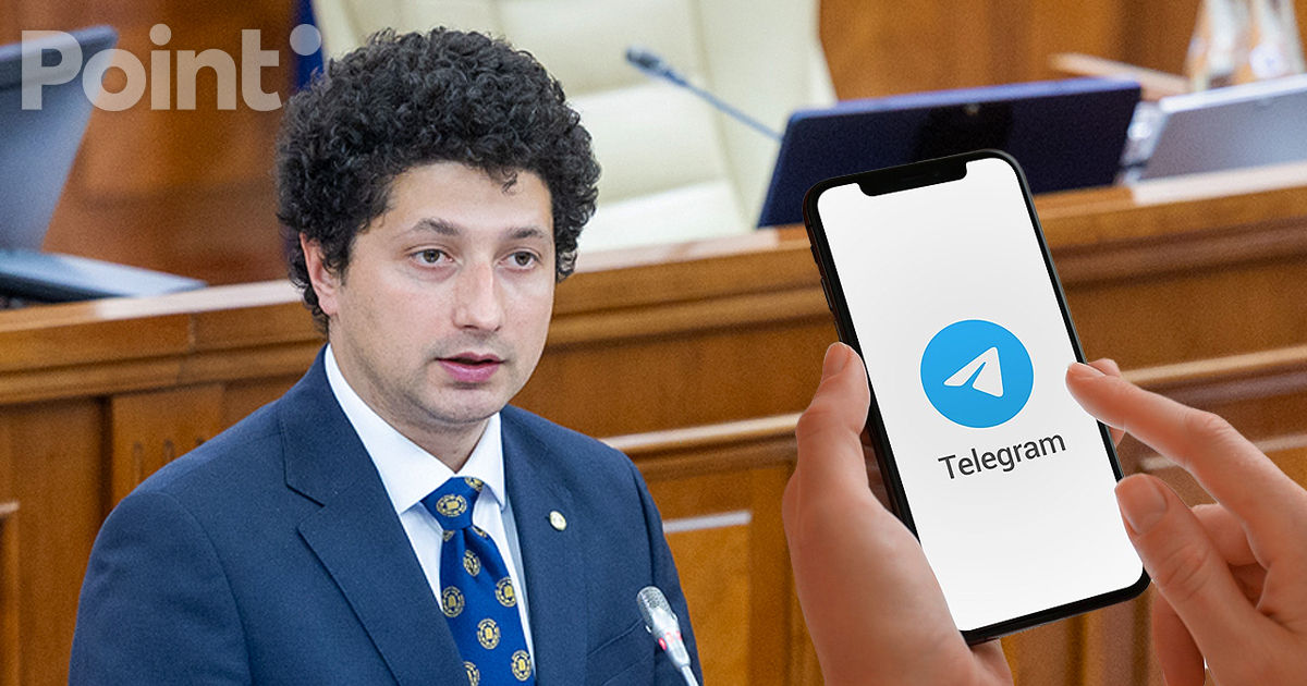 Radu Marian își șterge aplicația Telegram din telefon pentru „legături cu FSB”.