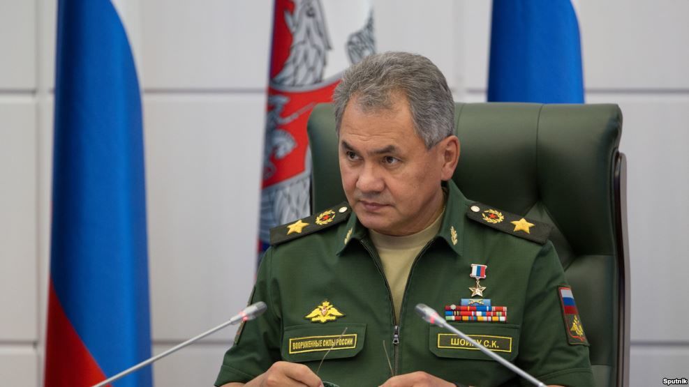 Глава Минобороны России Сергей Шойгу.