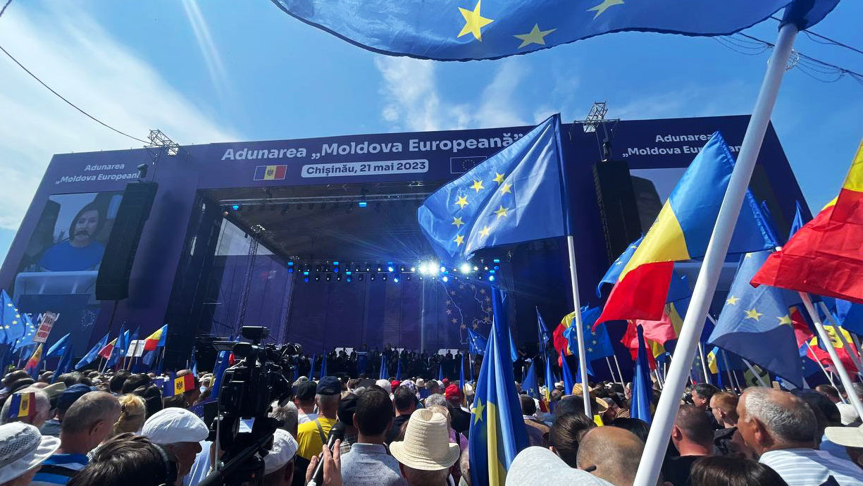 На собрание "Европейская Молдова" правительство потратило 4,7 млн ​​леев.