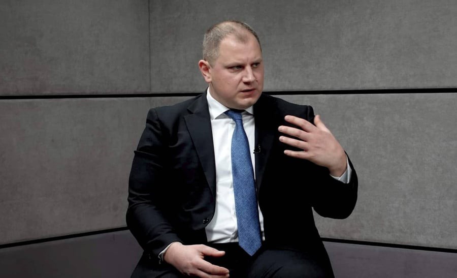 Председатель Партии перемен, адвокат Штефан Глигор.