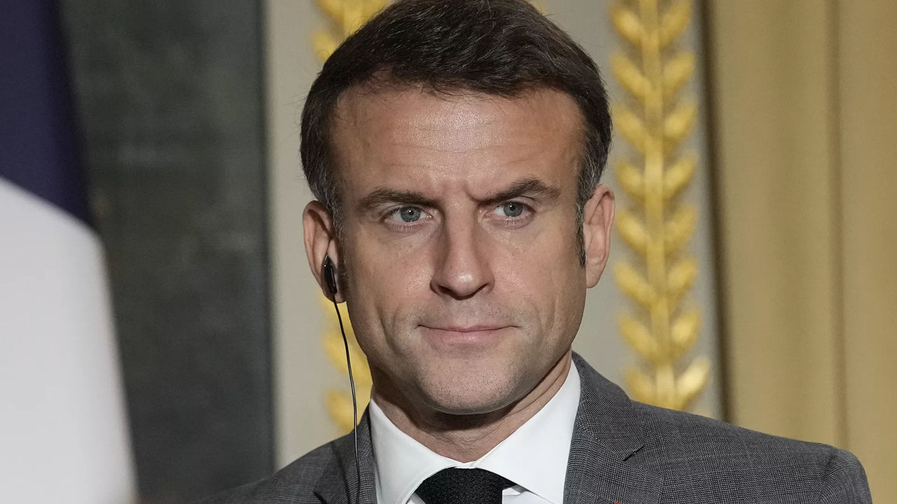 Президент Франции Эммануэль Макрон.