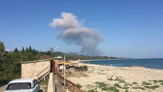 Explozie la un depozit de muniție din Abhazia: Doi oameni au murit