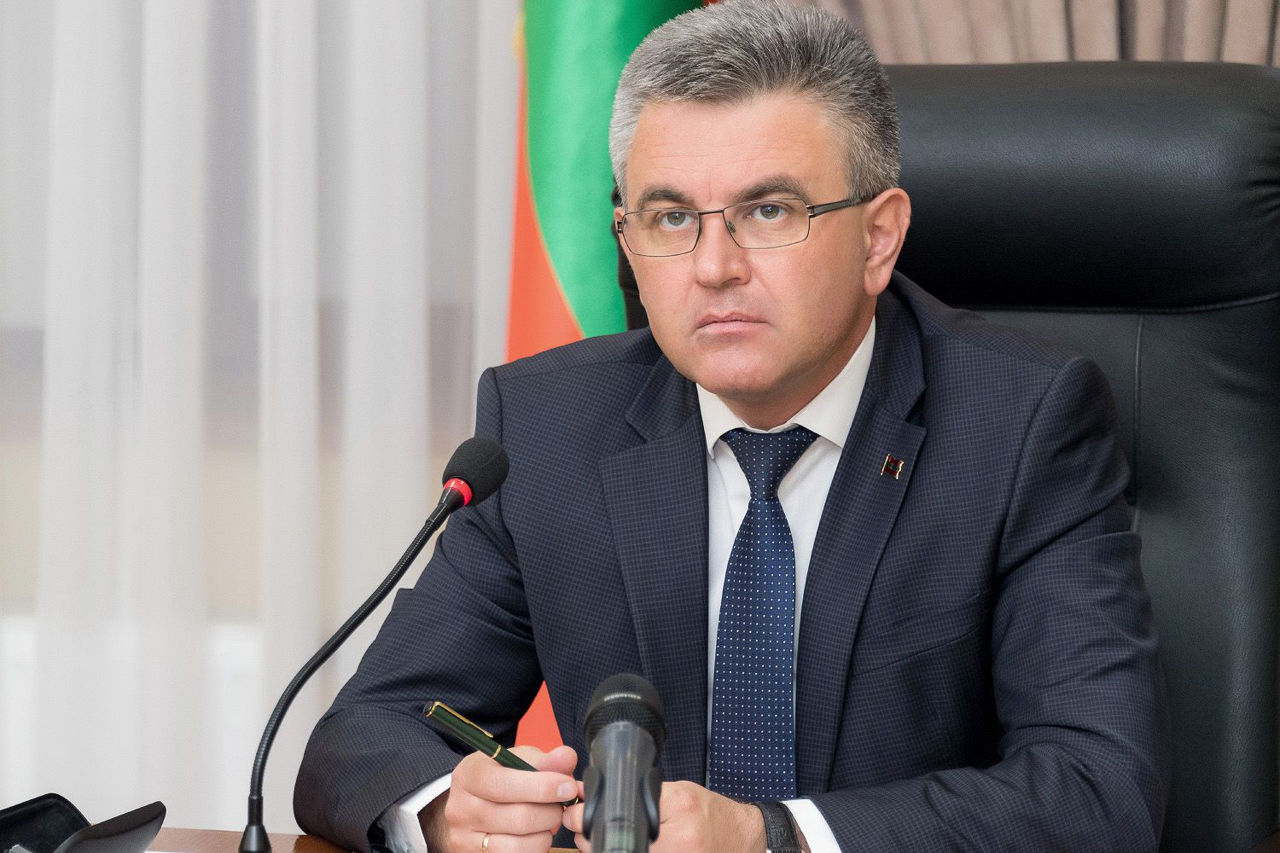 Приднестровский лидер Вадим Красносельский.