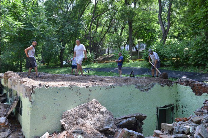 Реконструкция столичного парка "Алунелул". 
