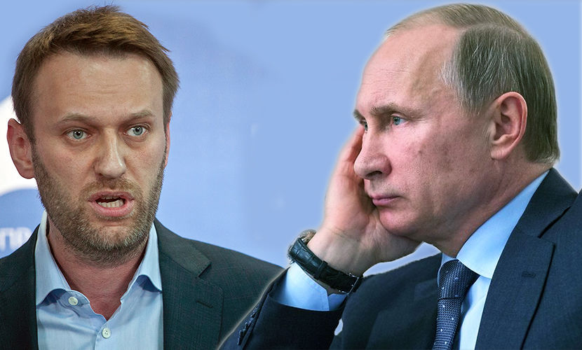 Путин уступил Навальному в рейтинге личностей, вдохновляющих россиян.