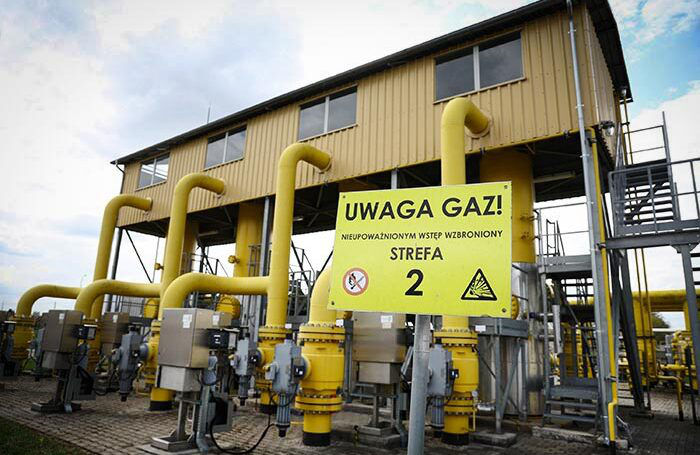 В Польше  из-за резкого роста цен снизилось потребление газа.