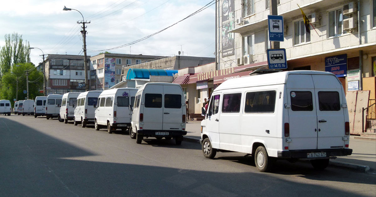 Transportul de pasageri, în colaps la Bender: Nu circulă microbuzele de rută.