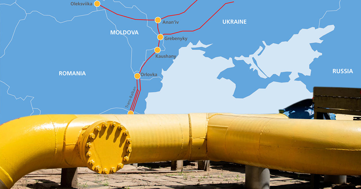 Молдова, Румыния и Украина увеличат реверсную мощность Трансбалканского газопровода. Коллаж: Point.md