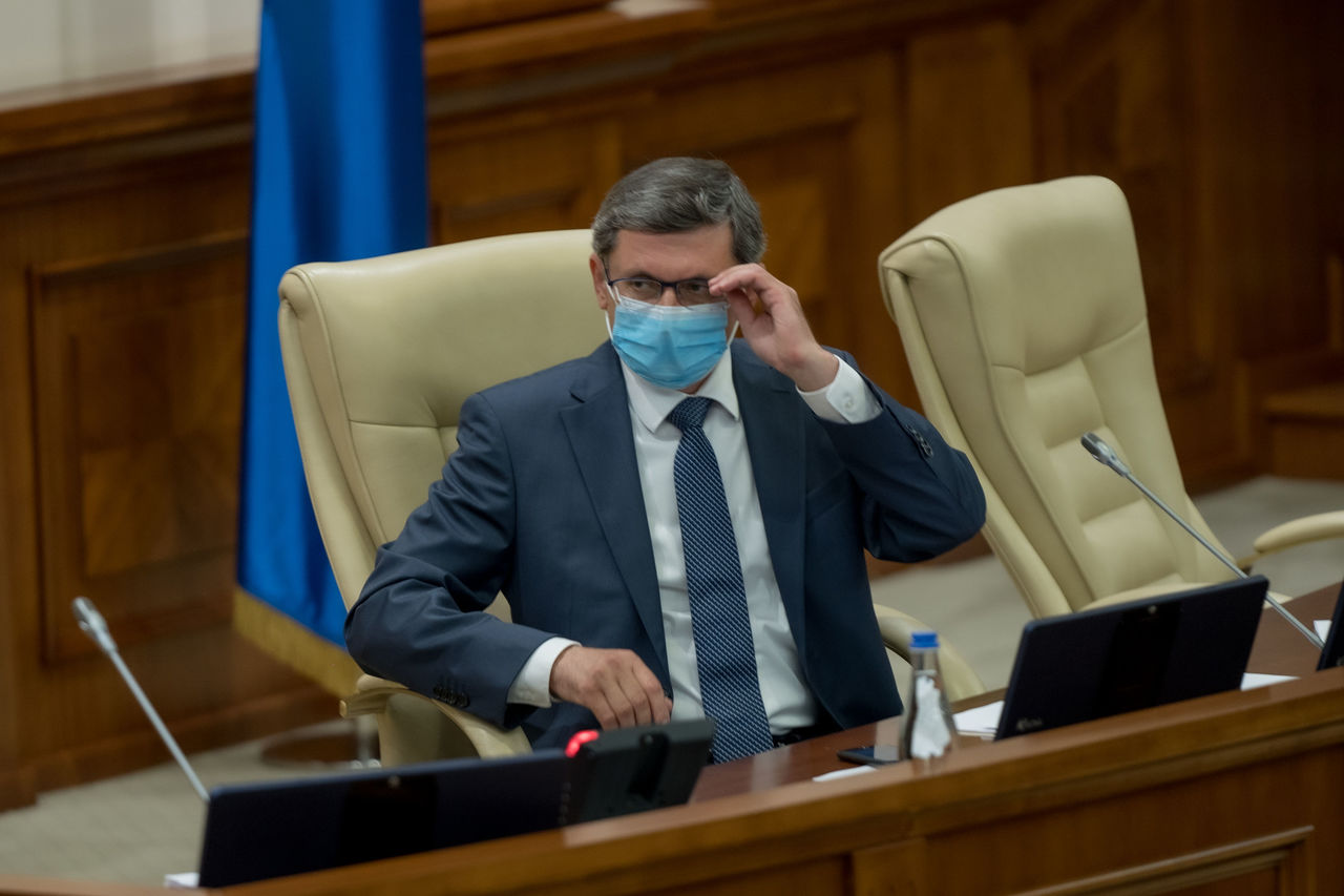 Спикер парламента Игорь Гросу.