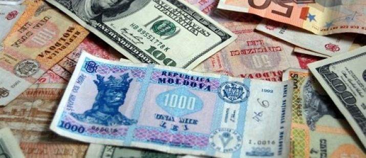 Молдавский лей еще отступил под натиском единой европейской валюты.