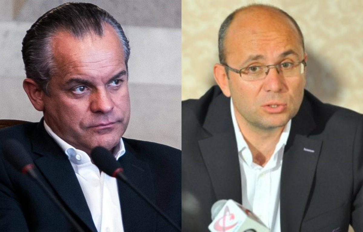 Consultantul politic de la București, Cozmin Gușă, fost consilier al oligarhului Vladimir Plahotniuc.