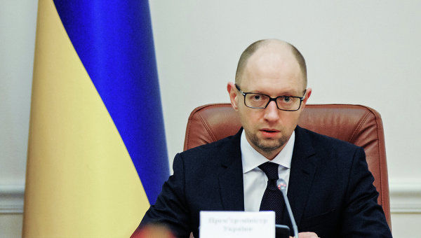 Премьер Украины Арсений Яценюк.