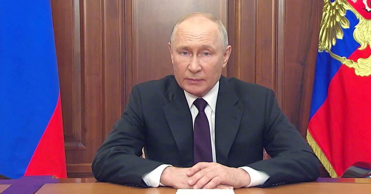 На саммите БРИКС показали обращение Путина — с измененным голосом.