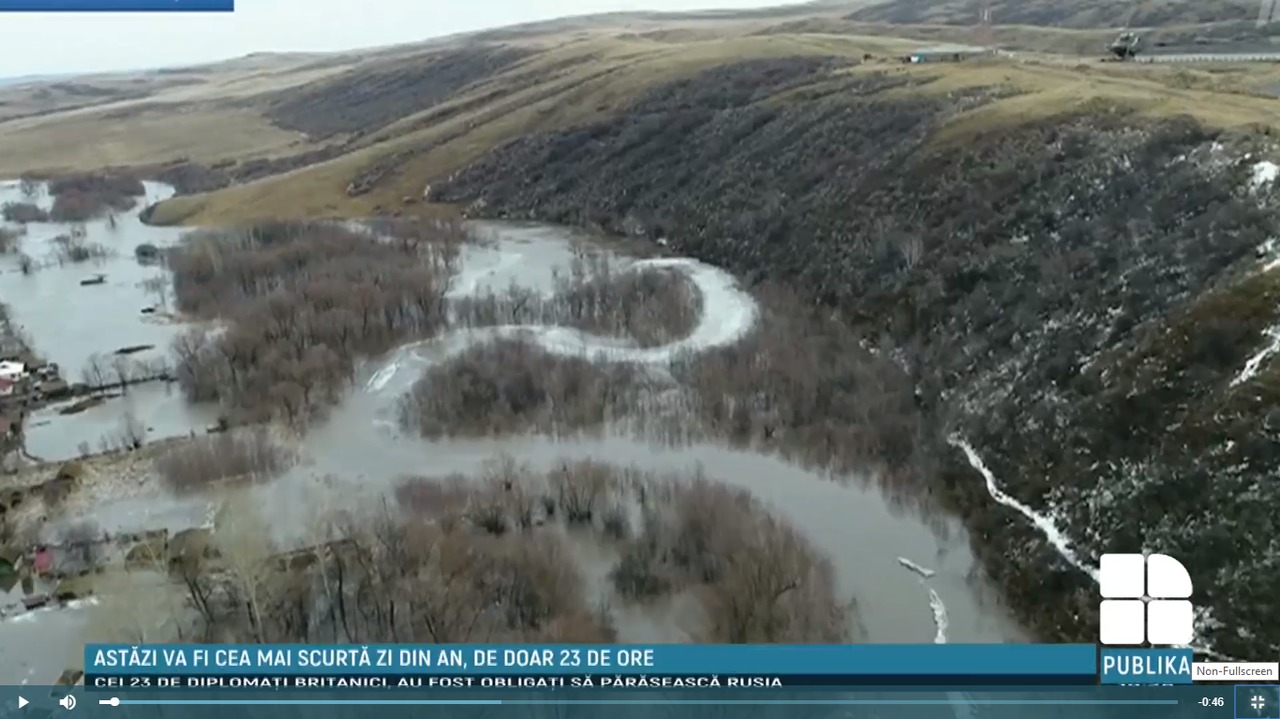 Inundații masive, în mai multe regiuni din Rusia.