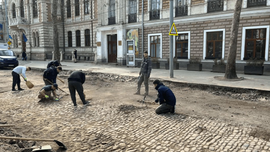 CNMI a aprobat proiectul de reabilitare a caldarâmului de pe strada 31 August din Capitală.