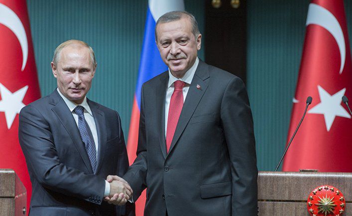 Путин заявил о возврате к норме отношений России и Турции.