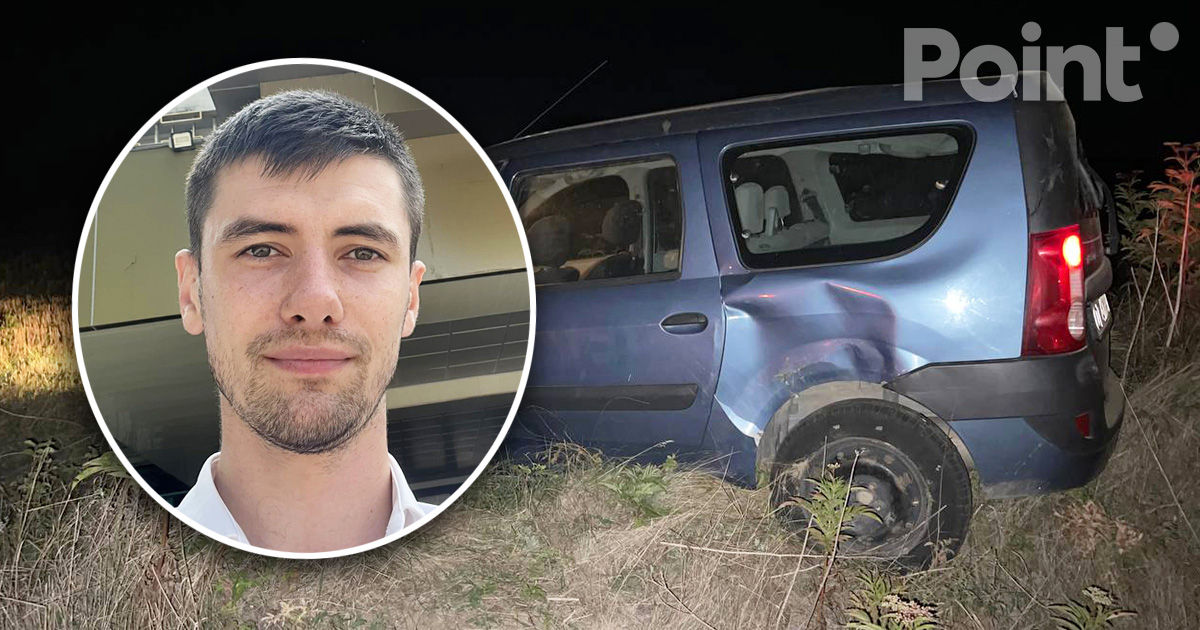 Vlad Bilețchi, cât pe ce să devină victima unui accident rutier în România.