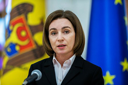 Президент Республики Молдова Майя Санду. 