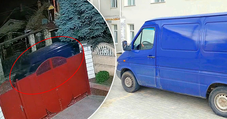 В Криулянском районе задержали парня, угнавшего микроавтобус. Коллаж: Point.md.