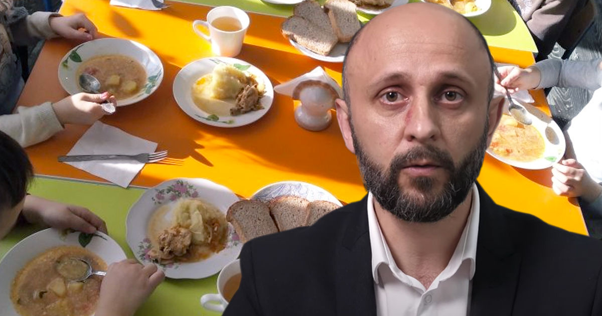 Замначальника Управления образования Мунсовета Кишинева Андрей Павалой. Коллаж Point.md.
