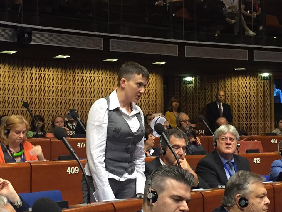 Нардеп Надежда Савченко.