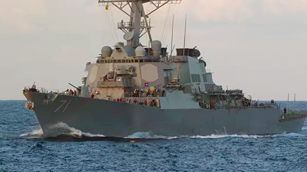 В США назвали цель захода эсминца в Черное море.