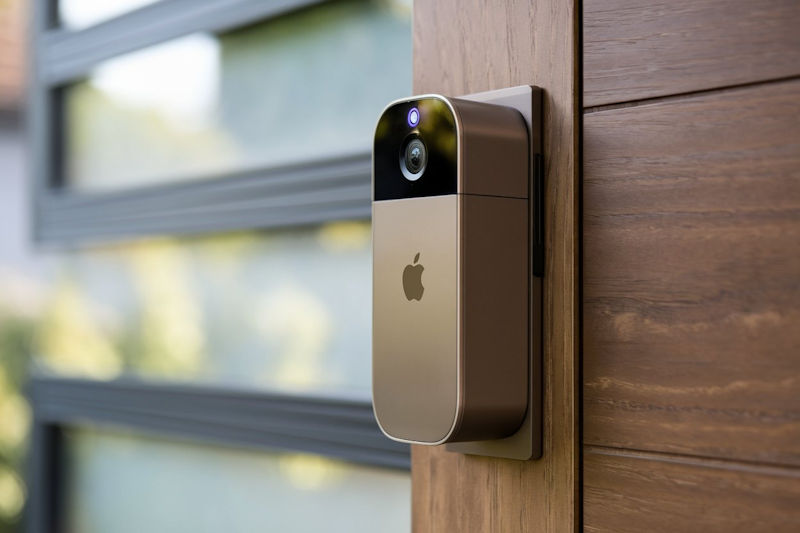 Apple dezvoltă o sonerie pentru ușă cu funcția Face ID.