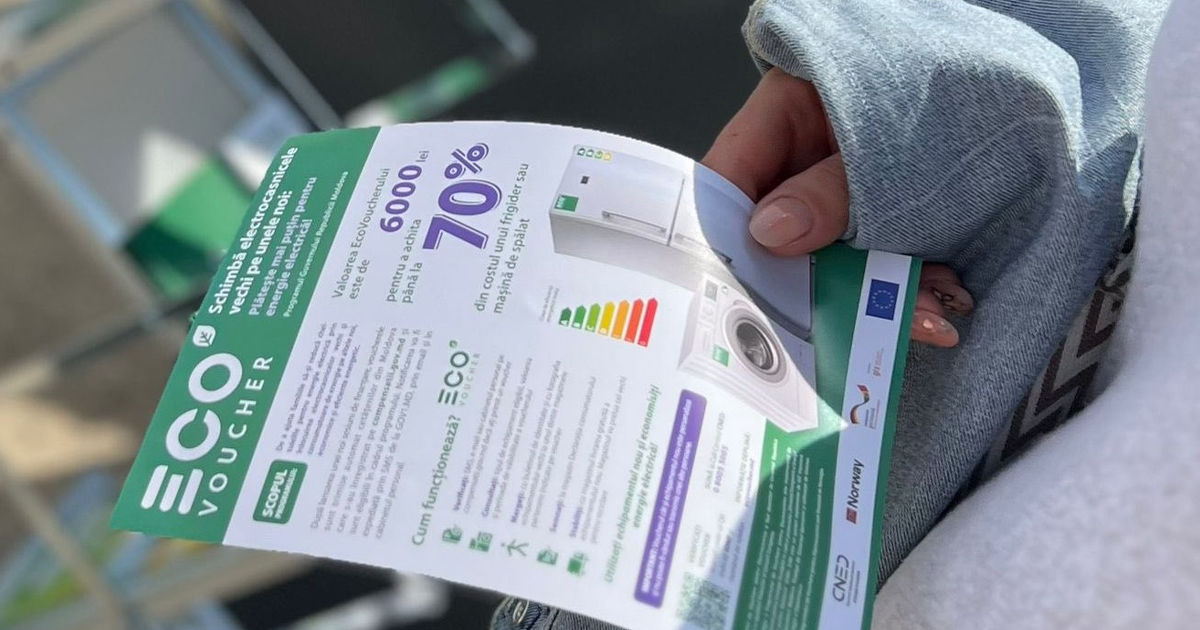 В Республике Молдова начинается новая сессия программы EcoVoucher.