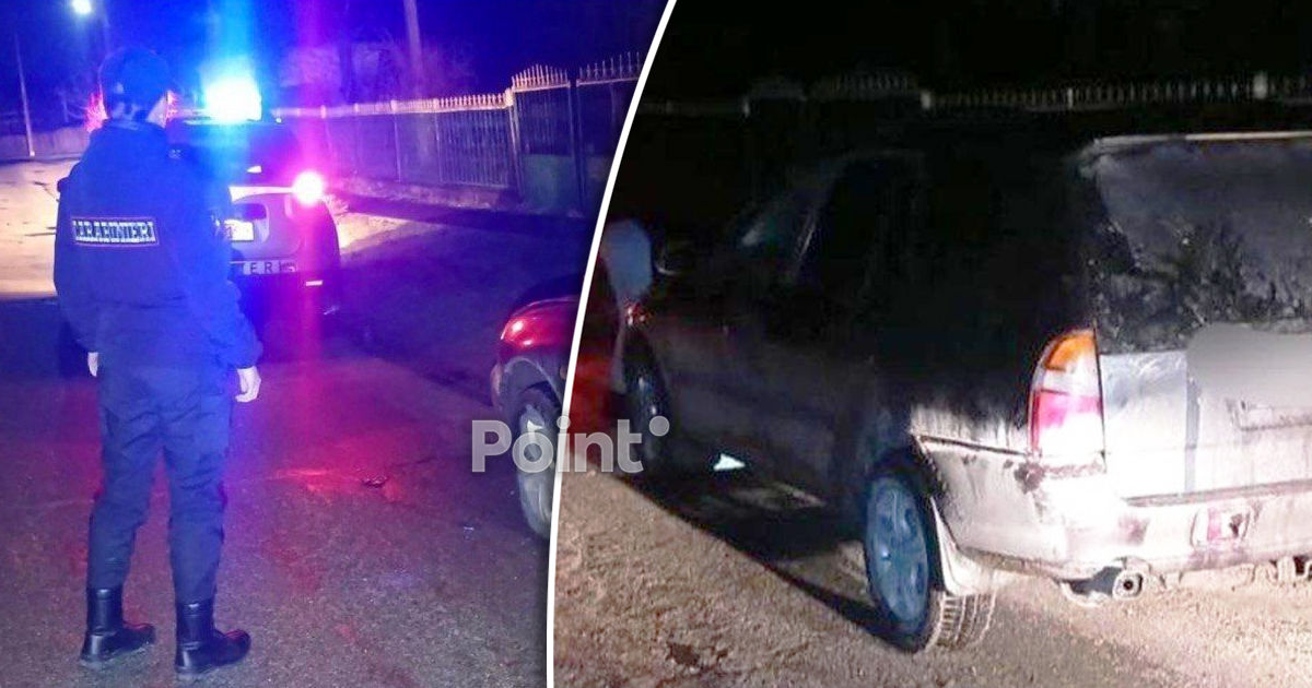 Un șofer a provocat un accident rutier la Edineț și a fugit de la locul faptei.