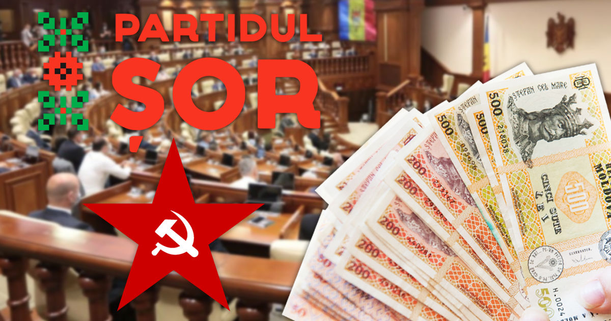 У депутатов "Шор" и БКС удержали часть зарплаты за неявку на заседания. Коллаж Point.md.