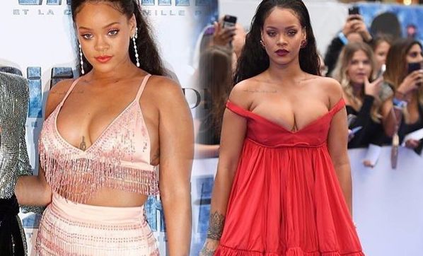 Rihanna are probleme cu silueta. 