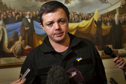Семенченко начал создание добровольческого батальона в апреле 2014 года. Фото:  Коммерсантъ