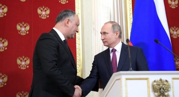 Igor Dodon a intrat în gura jurnaliștilor de la Moscova.
