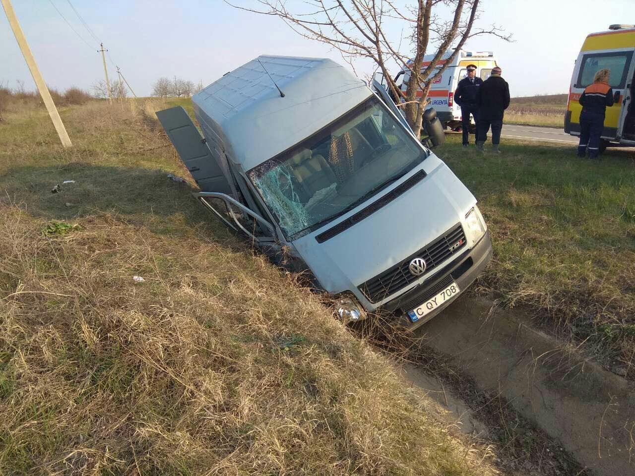 В результате ДТП в Сынжерейском районе госпитализированы 3 человека.