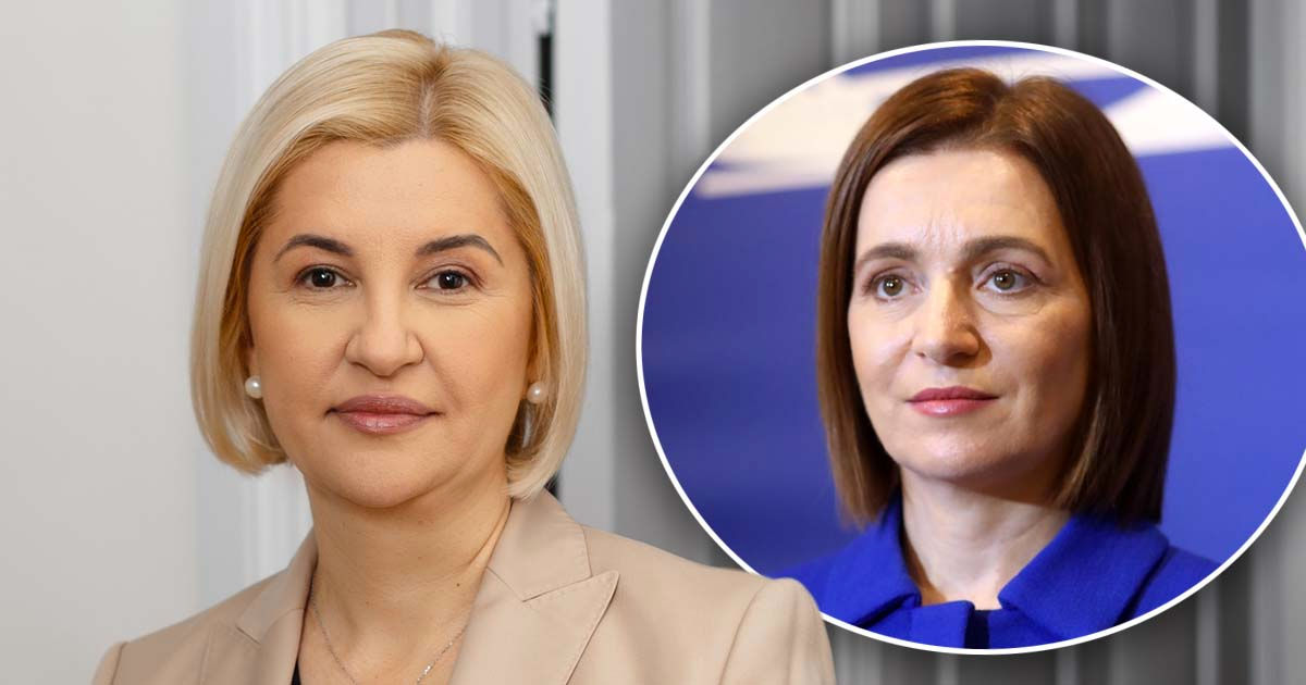 Влах обратилась к Санду: Если пропадут идеи, я могу предложить массу тем. Коллаж: Point.md.