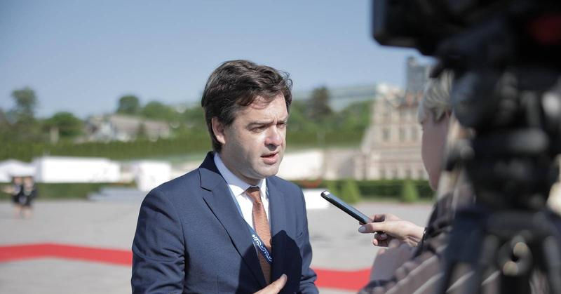 Министр иностранных дел и европейской интеграции Нику Попеску.
