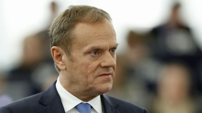 Председатель Европейского совета Дональд Туск.