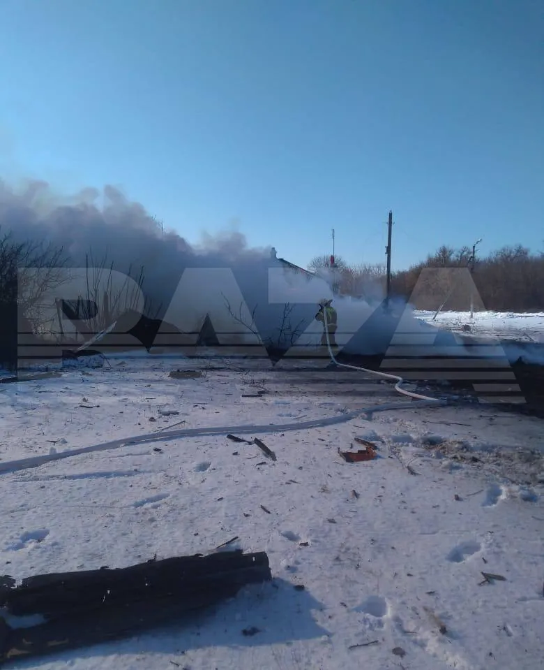 Российский военный самолет разбился в Белгородской области