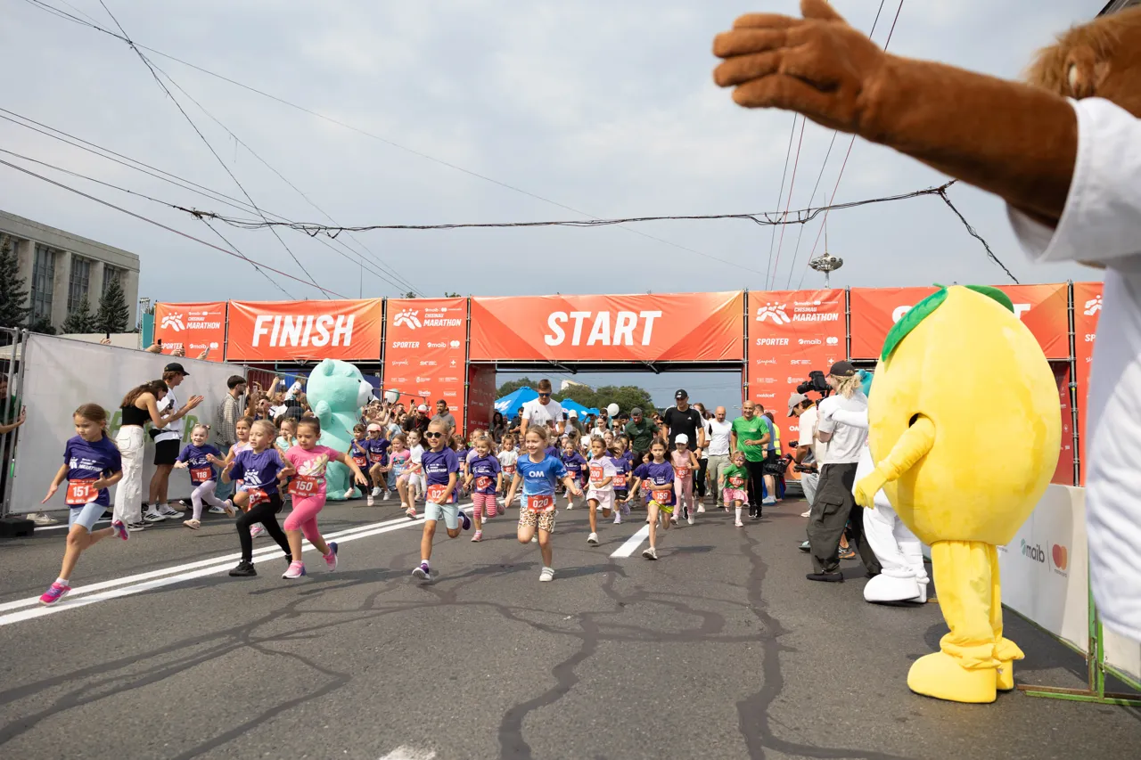 Moldcell Marathon For Kids 2026: Более 1500 детей открыли беговые выходные