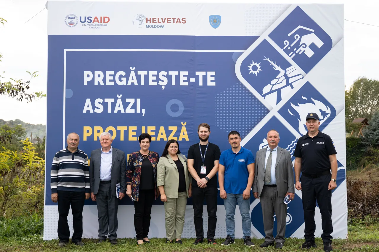 Helvetas и USAID: Подготовка сообщества Штефан-Водэ к ЧС