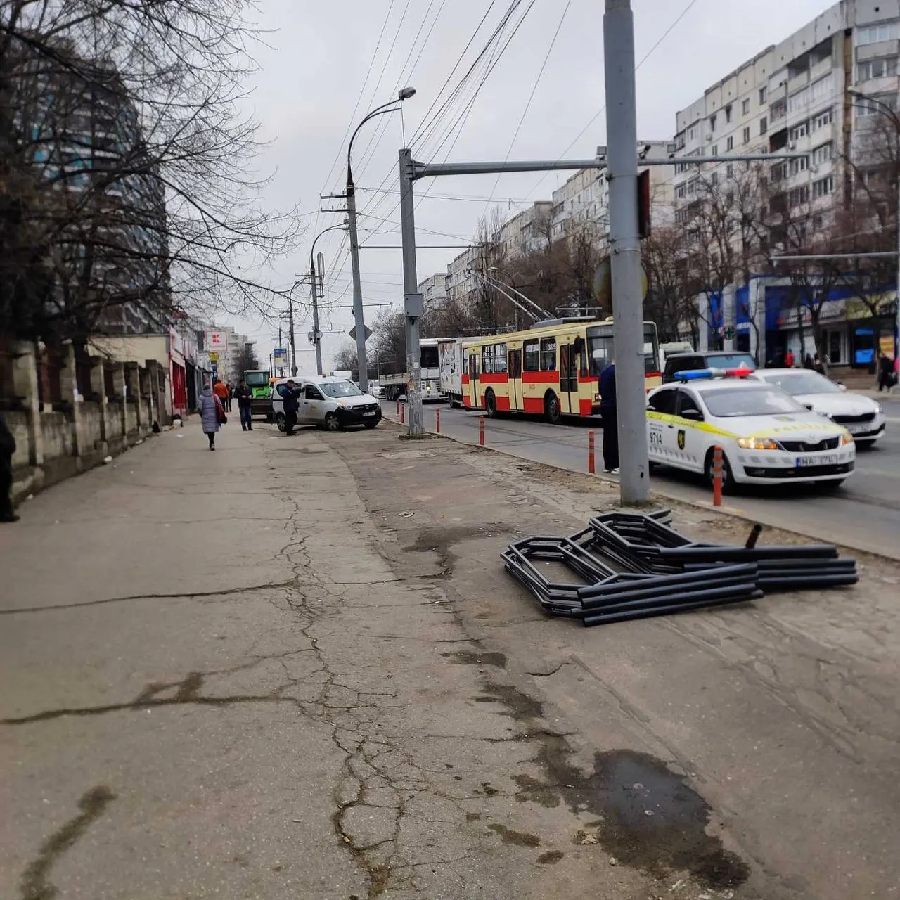 Пешеходный переход в столичном секторе Рышкановка заменят светофорами