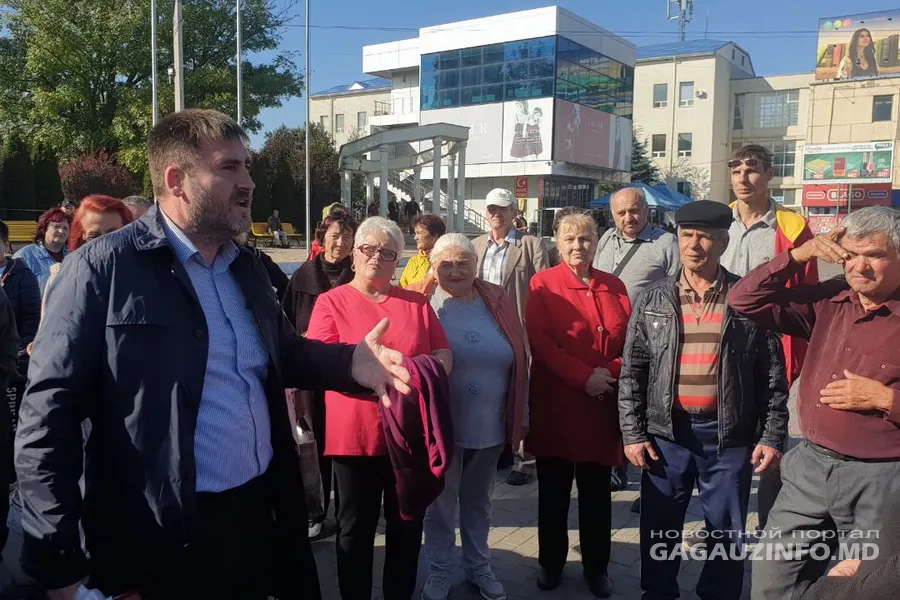 Акция протеста в Комрате: протестующие написали письмо Эрдогану